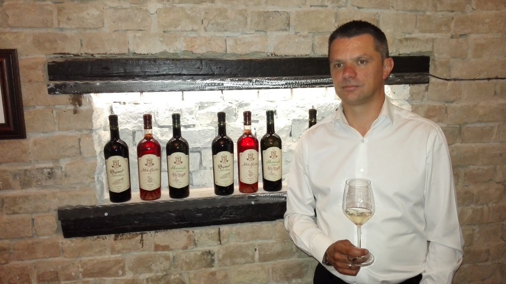 Radivoje Parežanin, the owner of Parežanin Winery