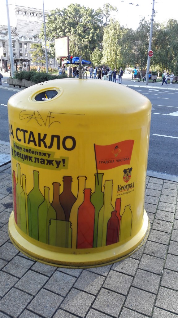 Reciklaža stakla u Beogradu
