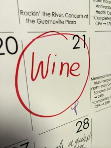 wine calendar